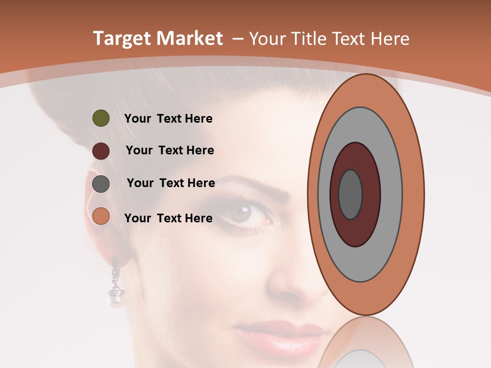 Married Hairstyle Traditional PowerPoint Template