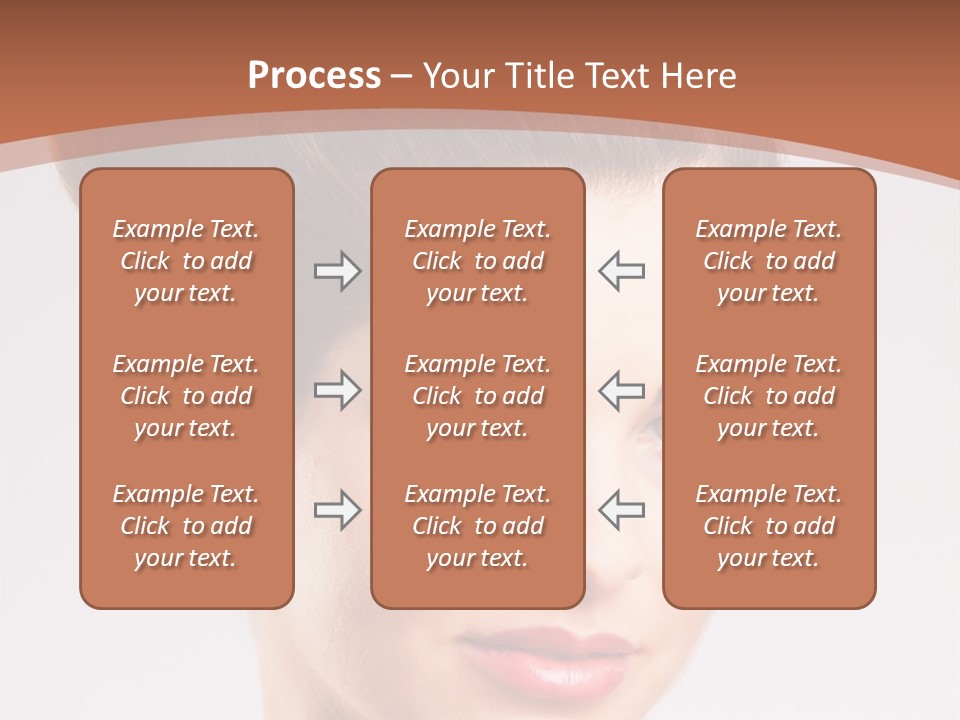 Married Hairstyle Traditional PowerPoint Template