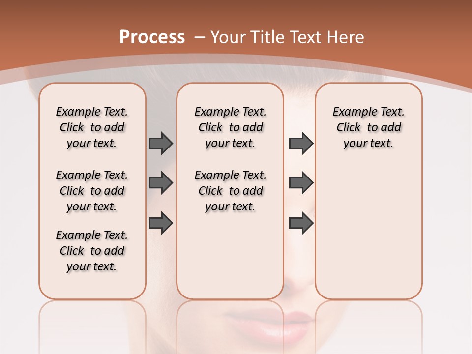 Married Hairstyle Traditional PowerPoint Template