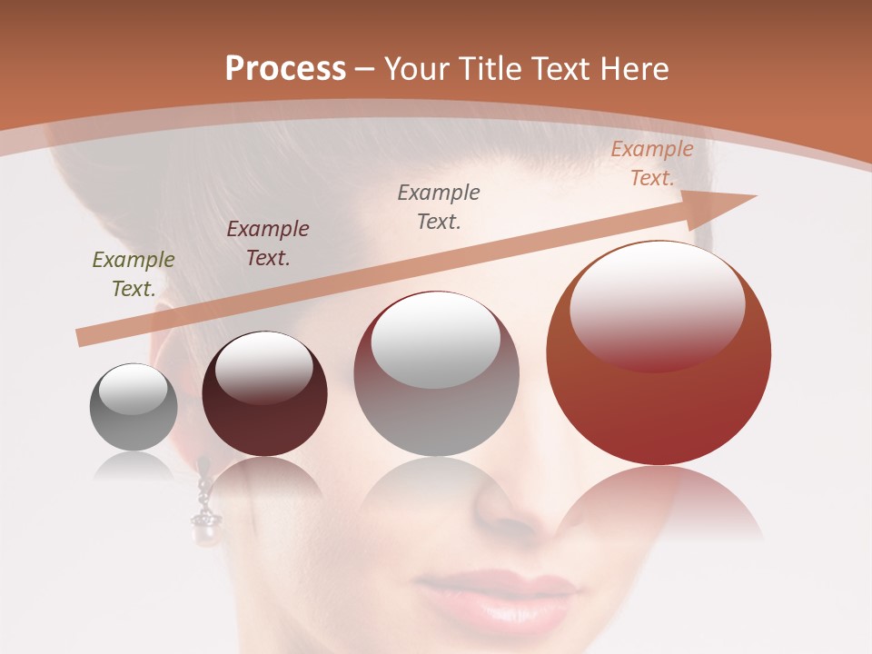 Married Hairstyle Traditional PowerPoint Template