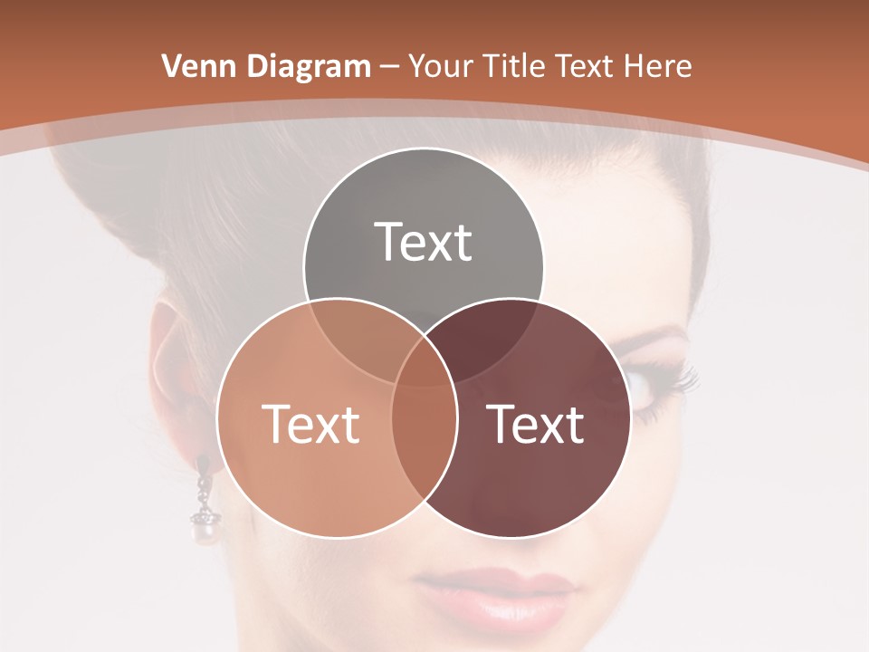 Married Hairstyle Traditional PowerPoint Template