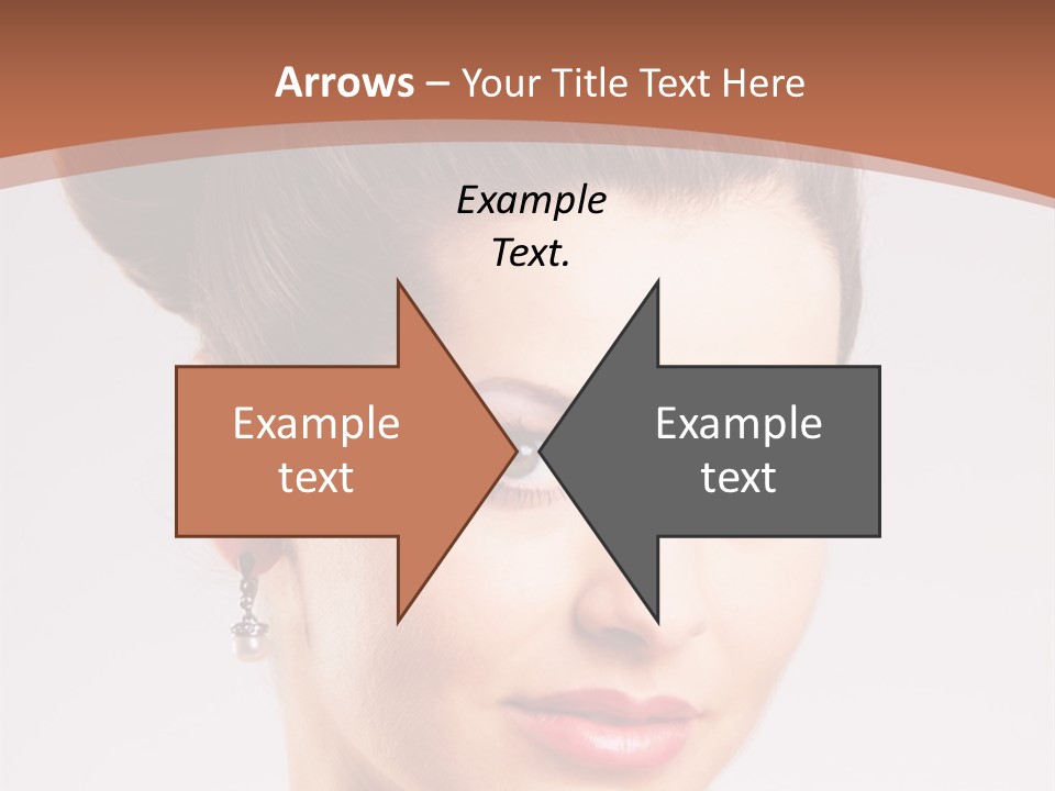 Married Hairstyle Traditional PowerPoint Template