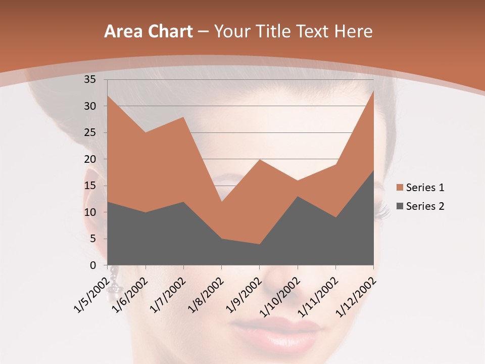 Married Hairstyle Traditional PowerPoint Template