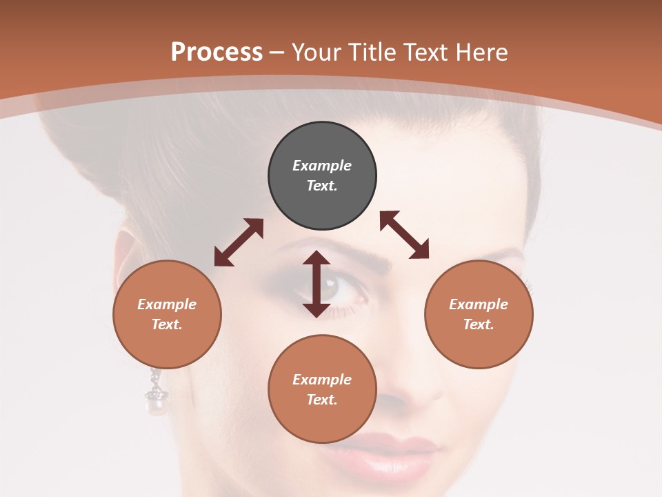 Married Hairstyle Traditional PowerPoint Template