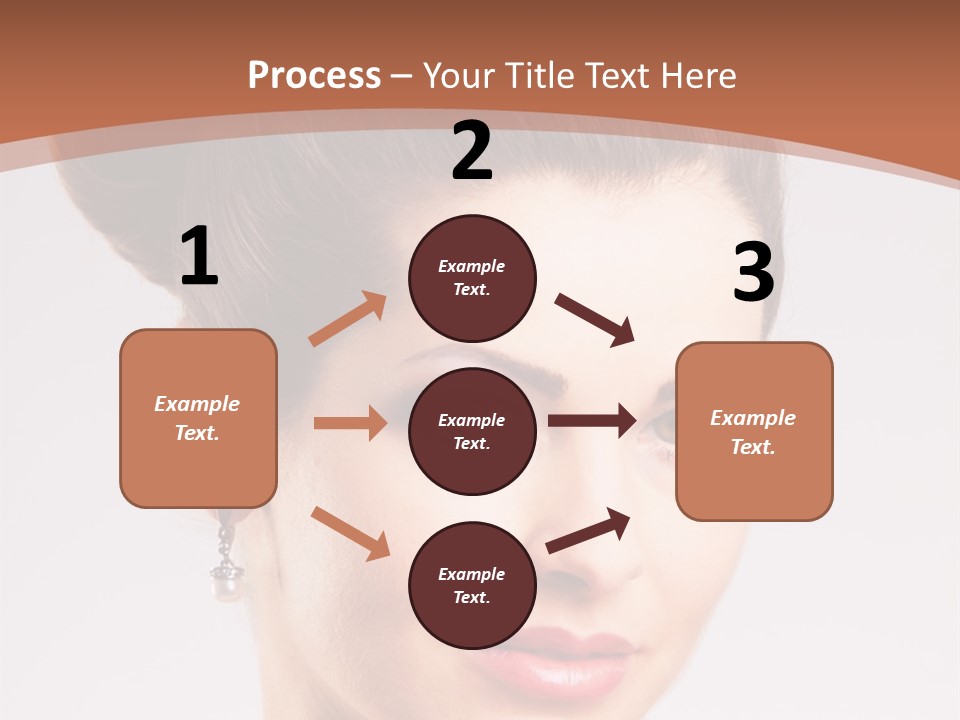 Married Hairstyle Traditional PowerPoint Template