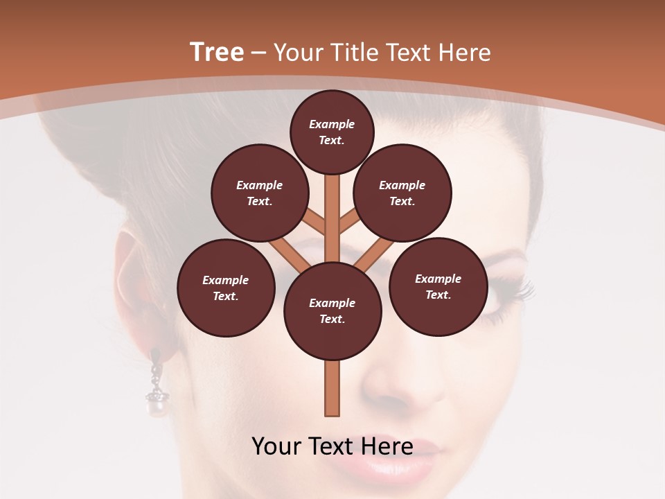 Married Hairstyle Traditional PowerPoint Template