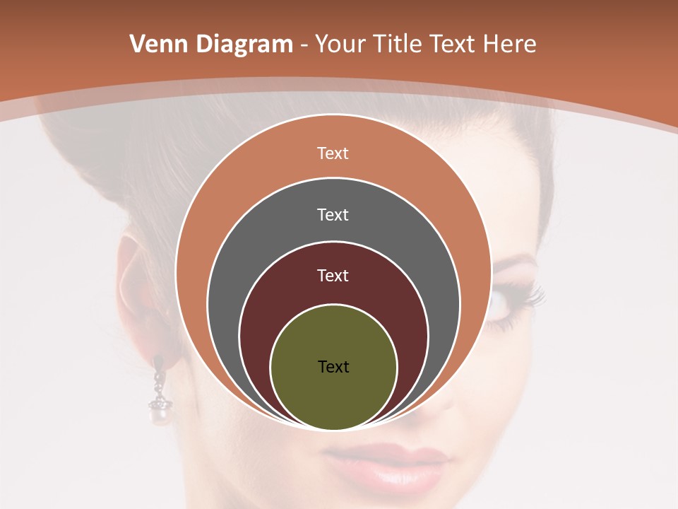 Married Hairstyle Traditional PowerPoint Template