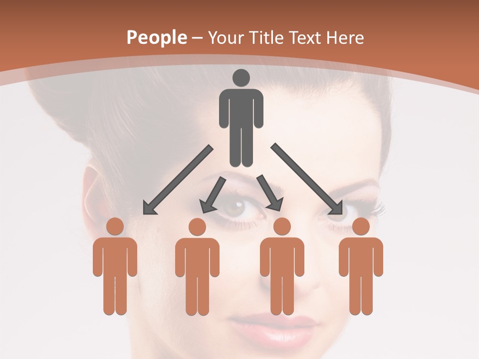 Married Hairstyle Traditional PowerPoint Template