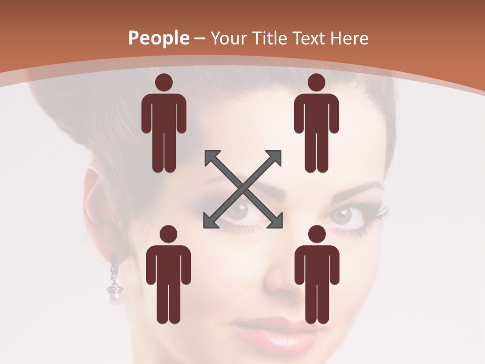 Married Hairstyle Traditional PowerPoint Template