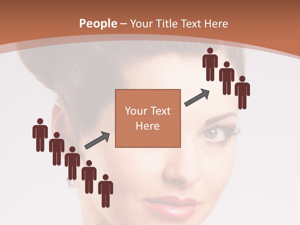 Married Hairstyle Traditional PowerPoint Template