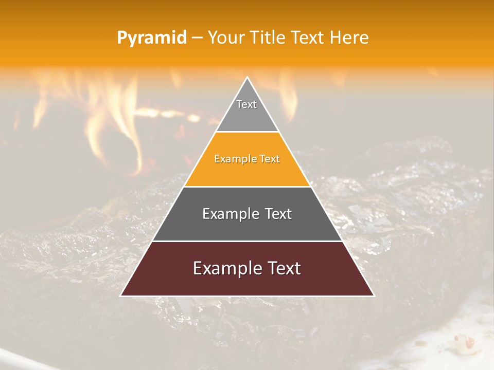 Eat Flame Roast PowerPoint Template