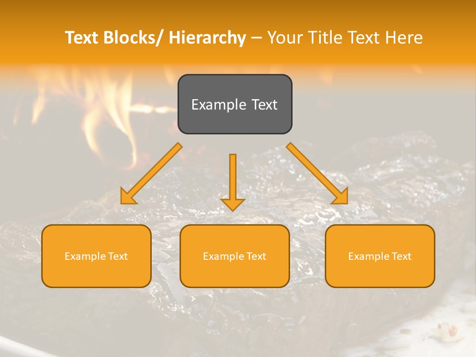 Eat Flame Roast PowerPoint Template