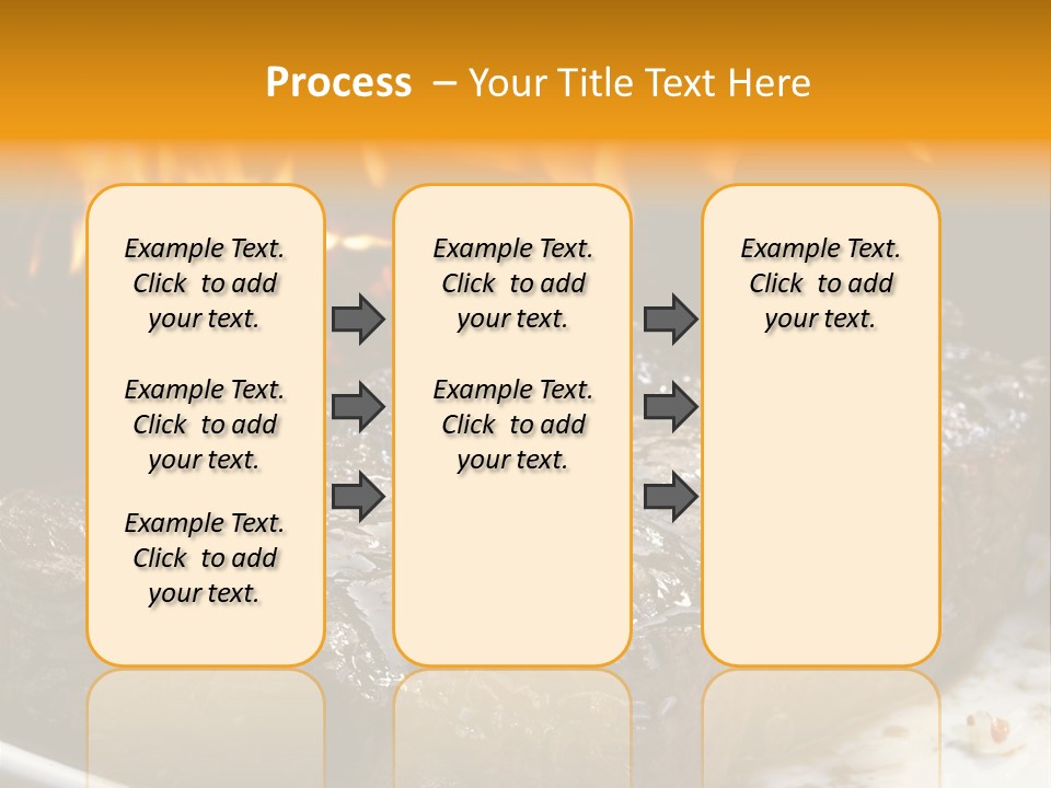 Eat Flame Roast PowerPoint Template