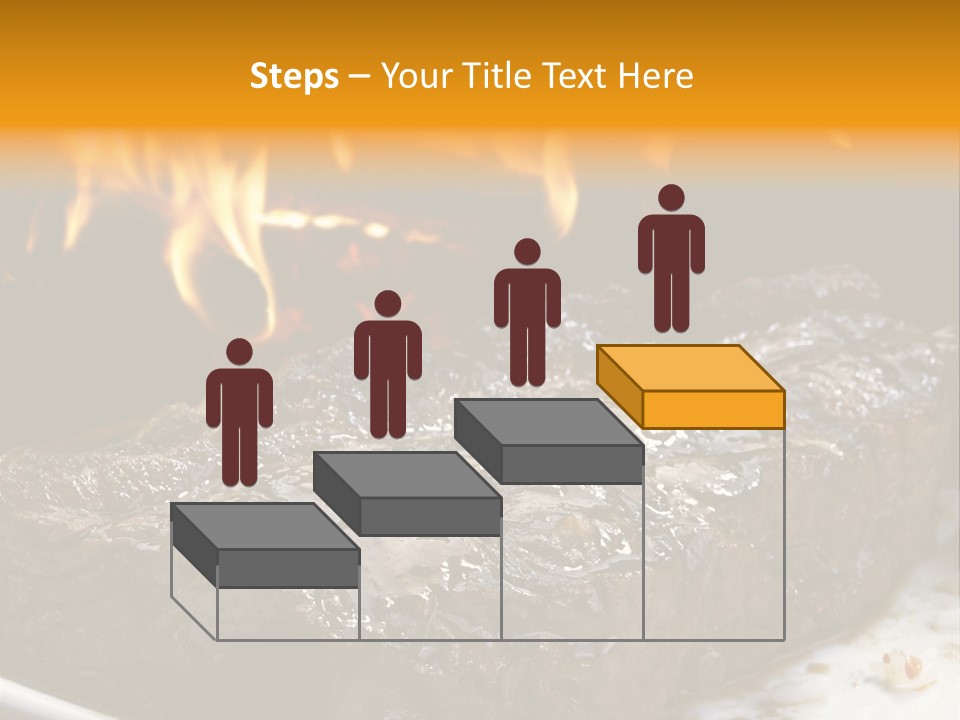 Eat Flame Roast PowerPoint Template