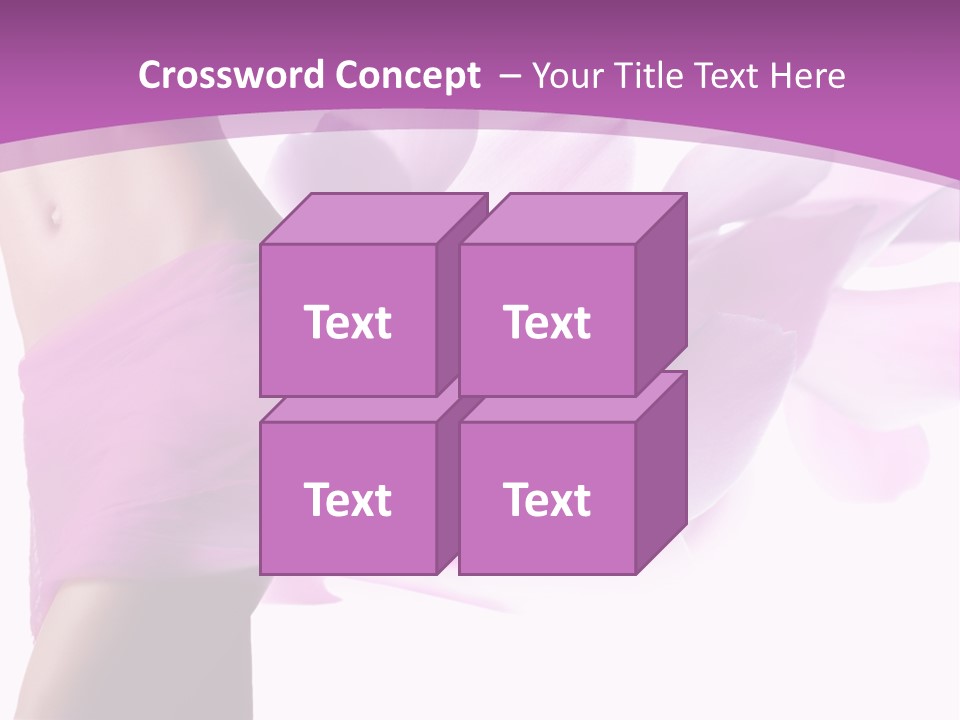 Shape Erotic Girl PowerPoint Template