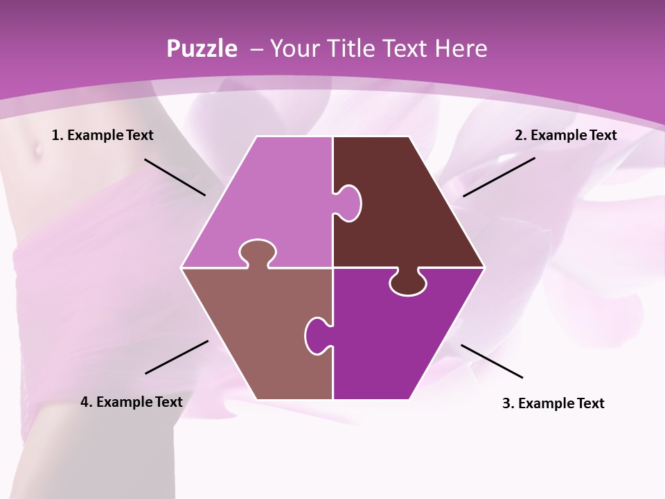 Shape Erotic Girl PowerPoint Template