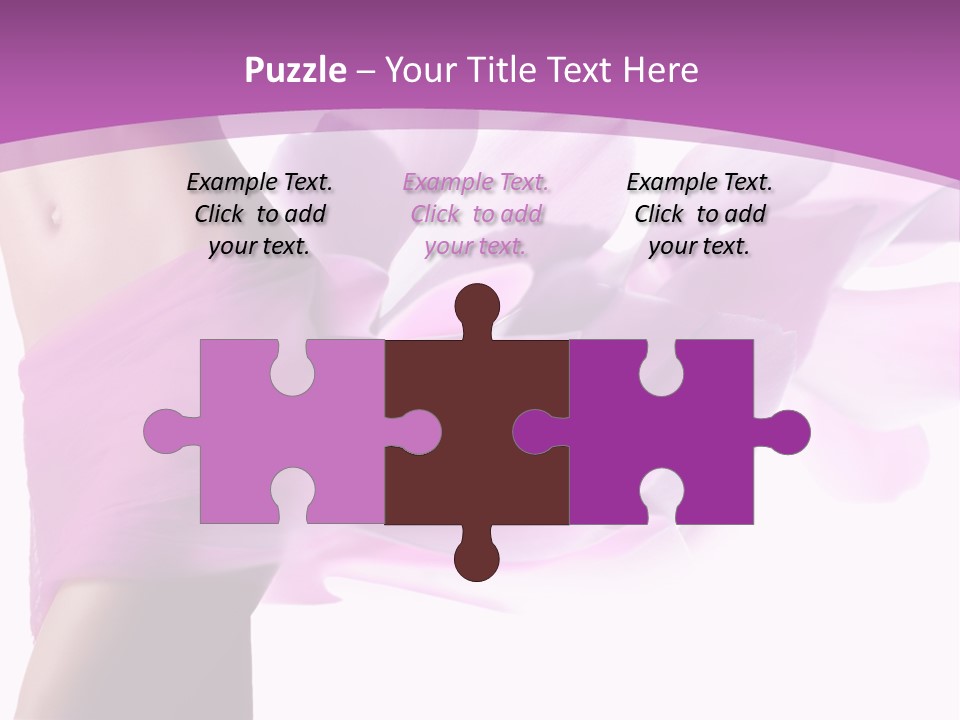 Shape Erotic Girl PowerPoint Template