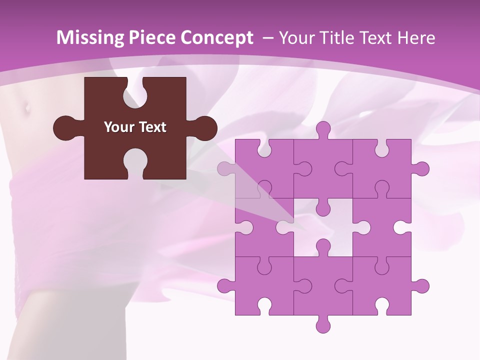 Shape Erotic Girl PowerPoint Template