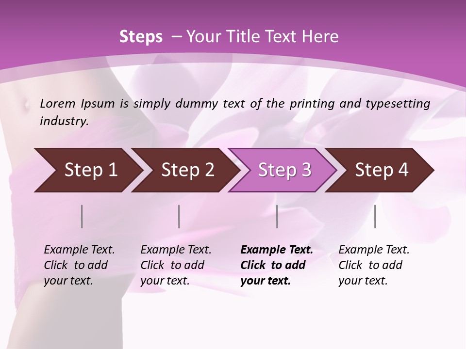 Shape Erotic Girl PowerPoint Template