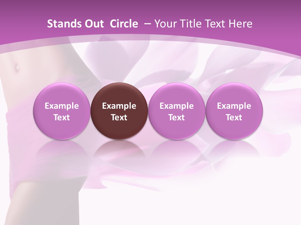 Shape Erotic Girl PowerPoint Template