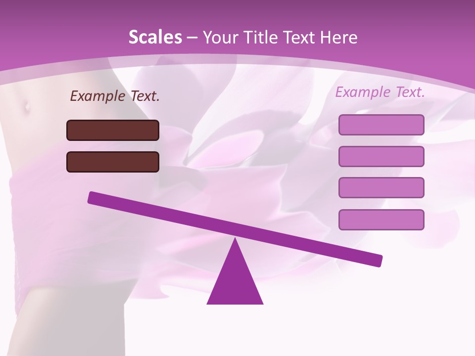 Shape Erotic Girl PowerPoint Template