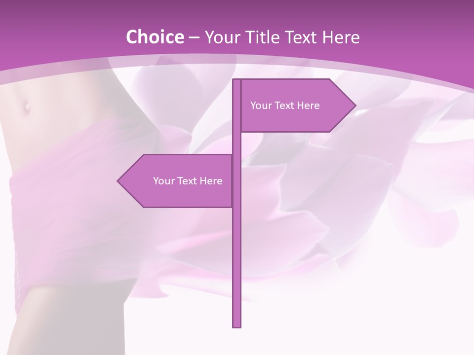 Shape Erotic Girl PowerPoint Template