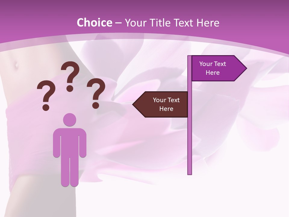 Shape Erotic Girl PowerPoint Template