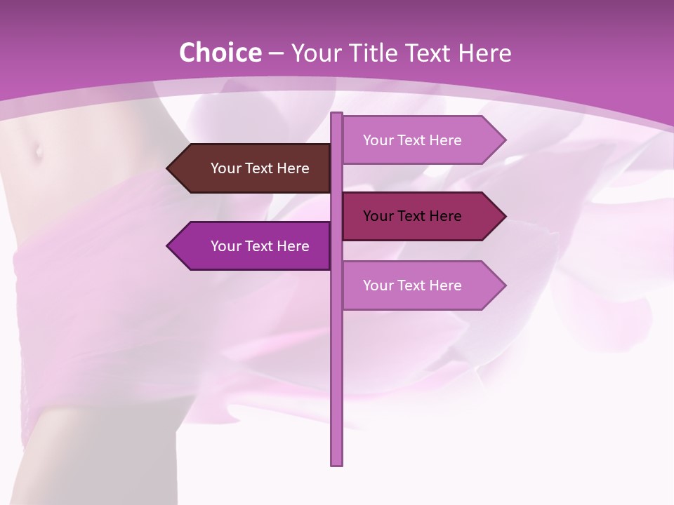 Shape Erotic Girl PowerPoint Template