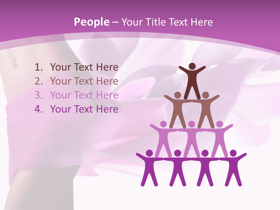 Shape Erotic Girl PowerPoint Template