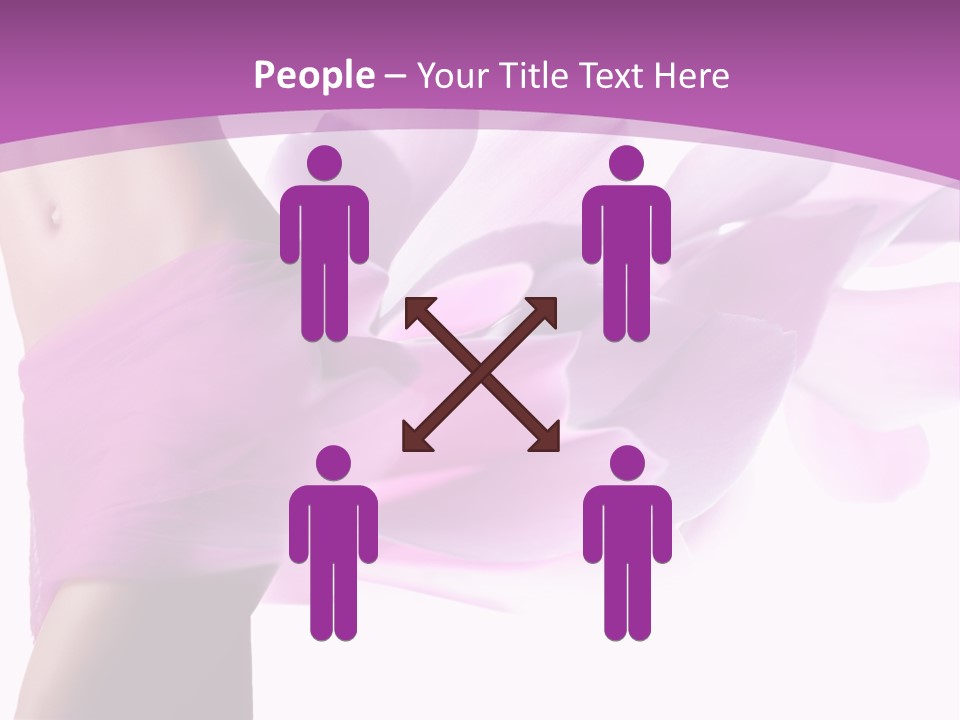 Shape Erotic Girl PowerPoint Template