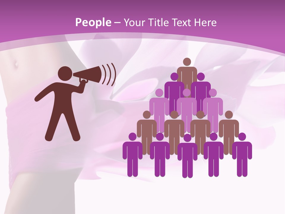 Shape Erotic Girl PowerPoint Template