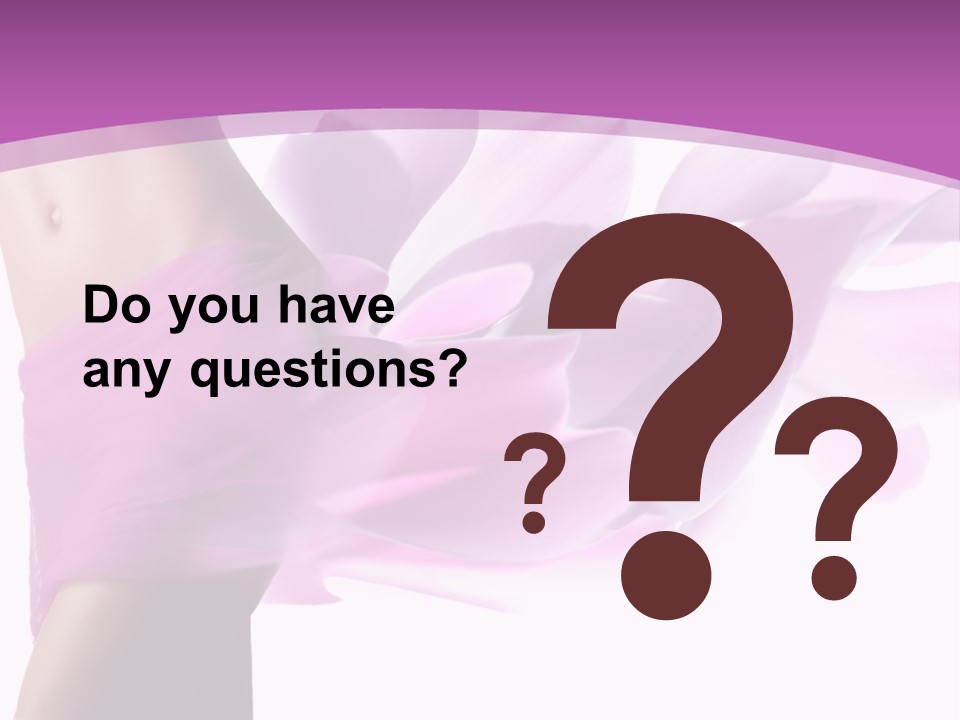 Shape Erotic Girl PowerPoint Template