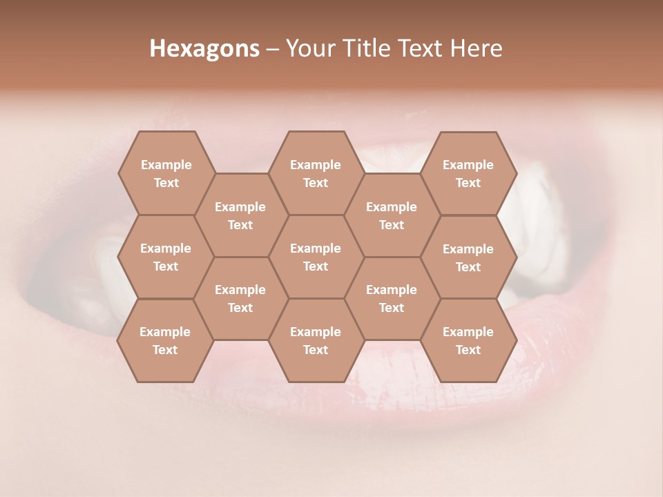 Caucasian Gel Kappa PowerPoint Template