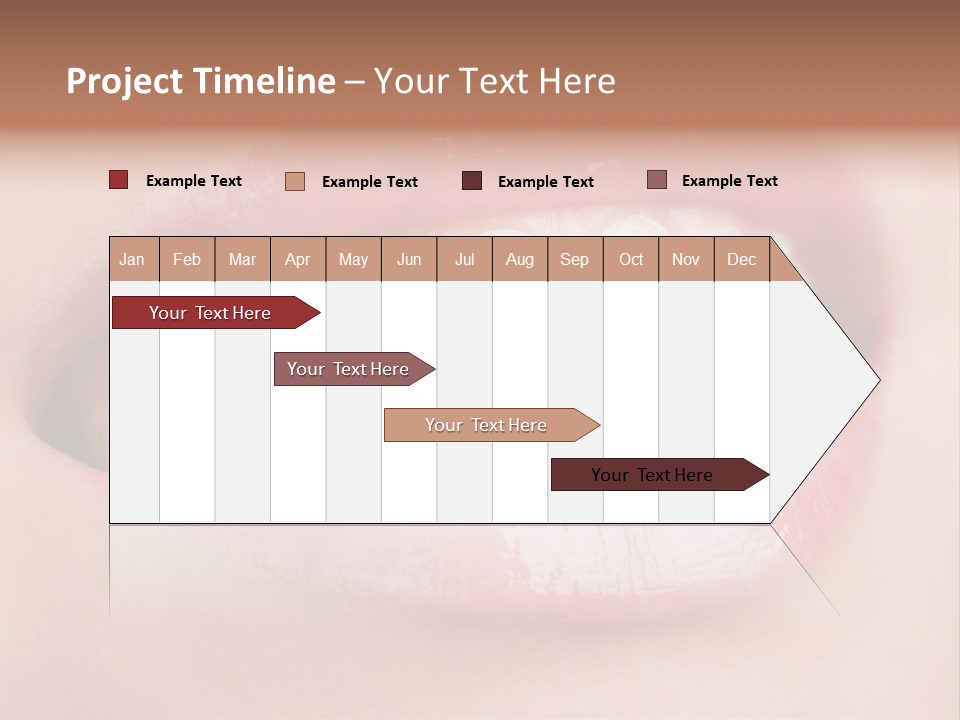 Caucasian Gel Kappa PowerPoint Template