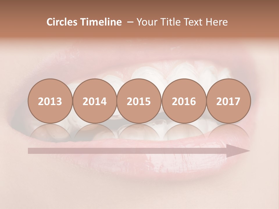 Caucasian Gel Kappa PowerPoint Template