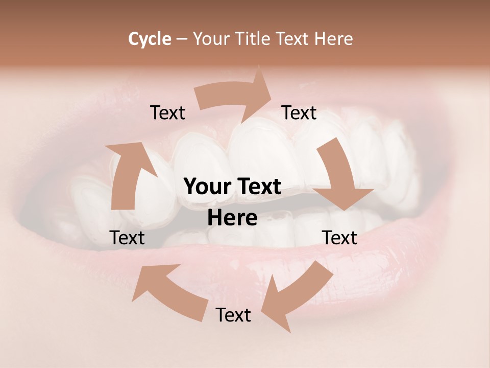 Caucasian Gel Kappa PowerPoint Template