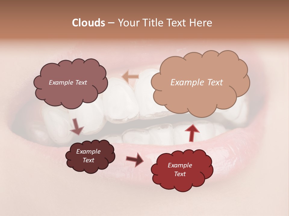 Caucasian Gel Kappa PowerPoint Template