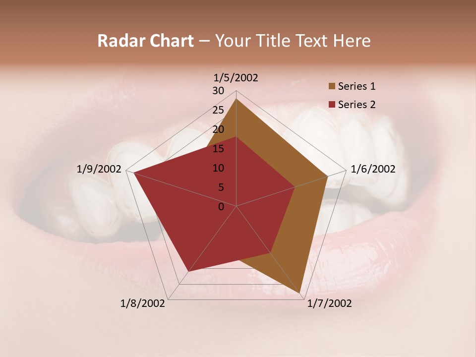 Caucasian Gel Kappa PowerPoint Template