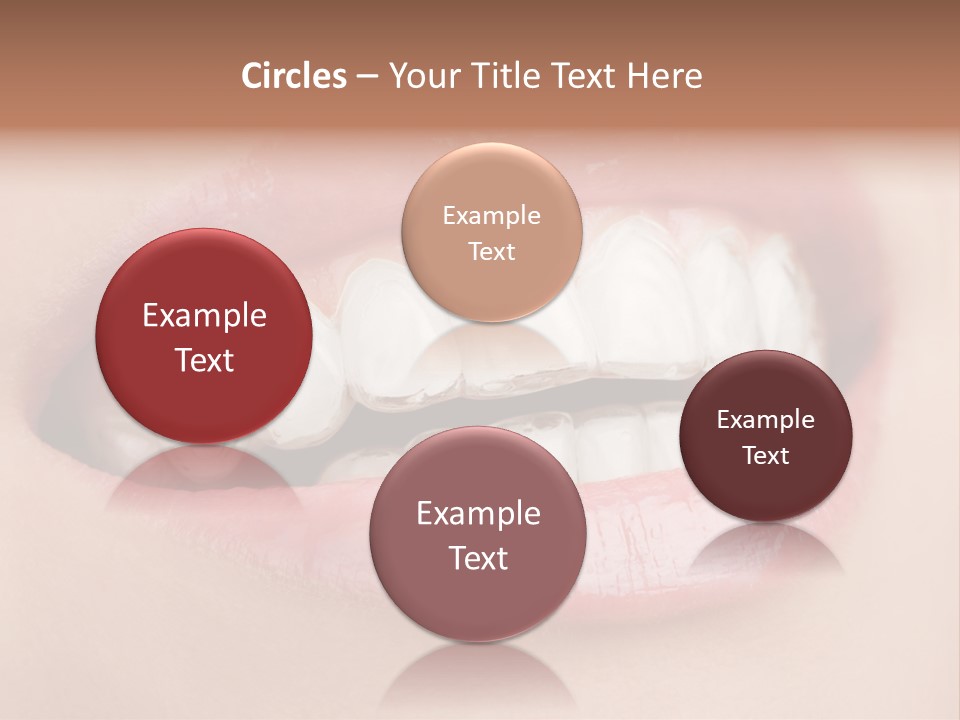 Caucasian Gel Kappa PowerPoint Template