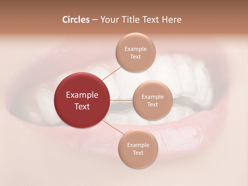 Caucasian Gel Kappa PowerPoint Template