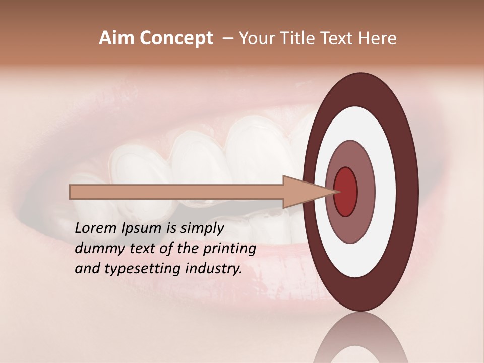 Caucasian Gel Kappa PowerPoint Template