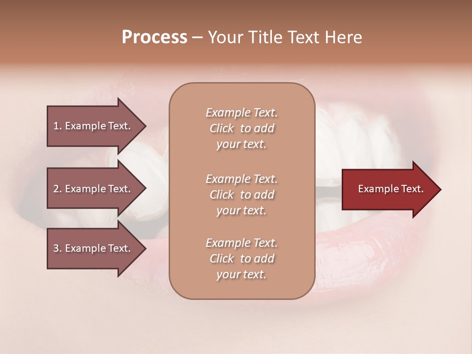 Caucasian Gel Kappa PowerPoint Template