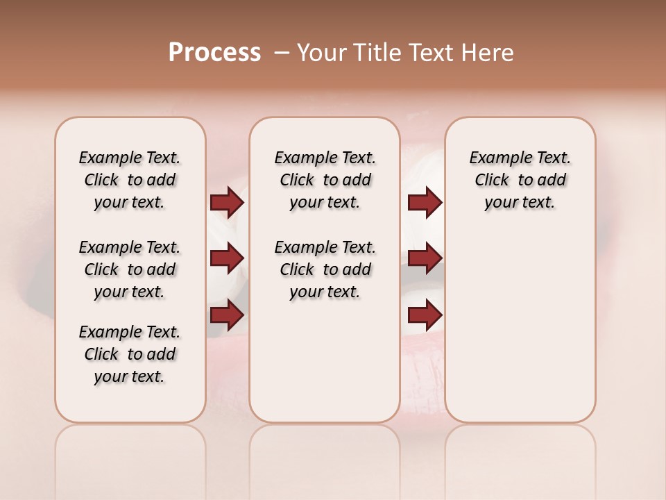 Caucasian Gel Kappa PowerPoint Template