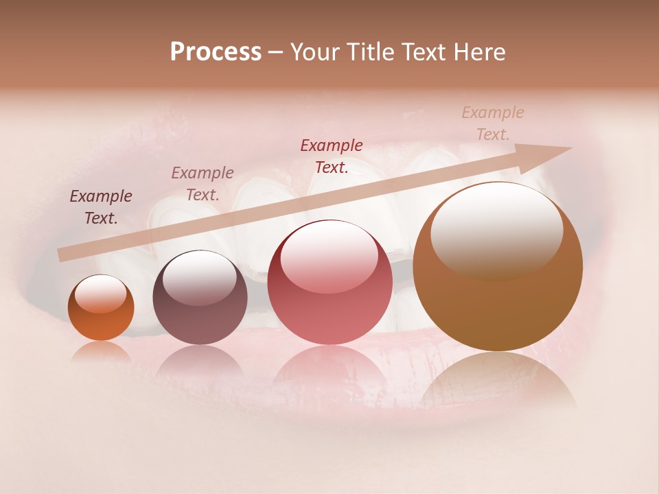 Caucasian Gel Kappa PowerPoint Template