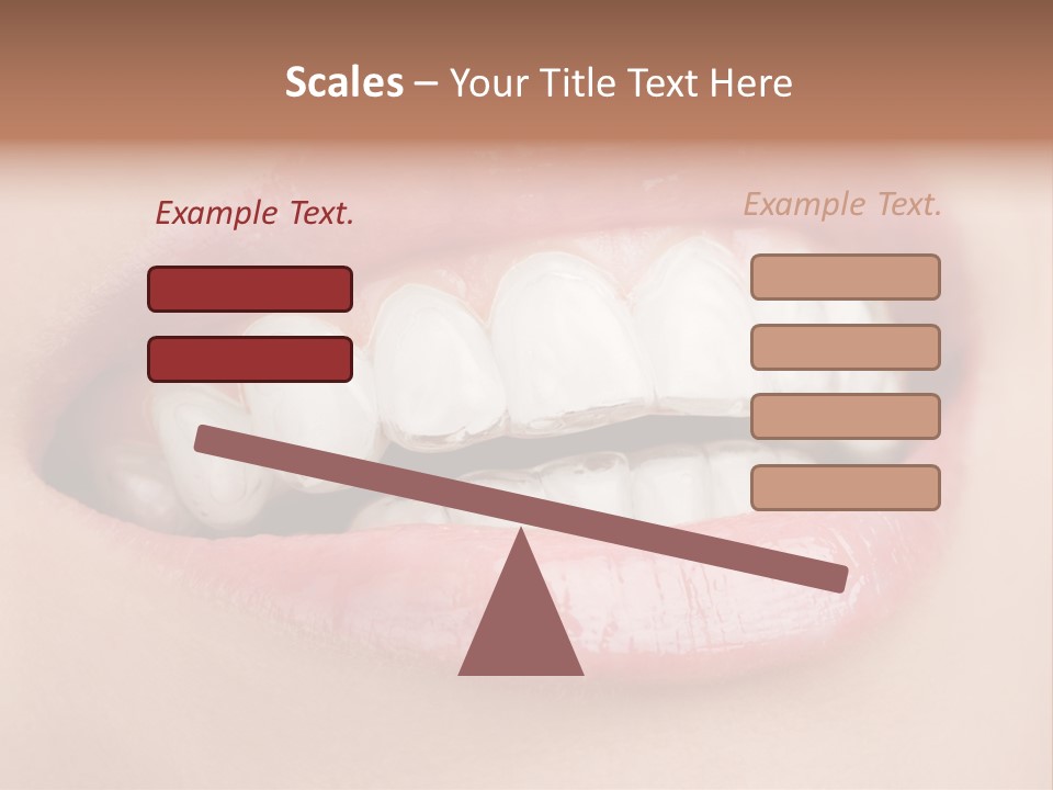 Caucasian Gel Kappa PowerPoint Template