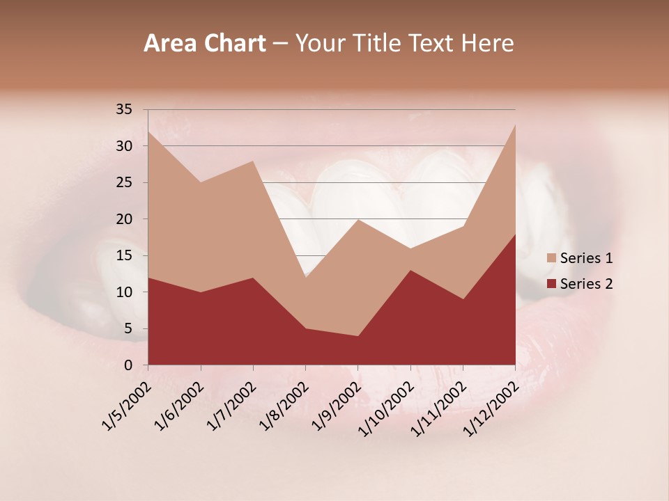 Caucasian Gel Kappa PowerPoint Template