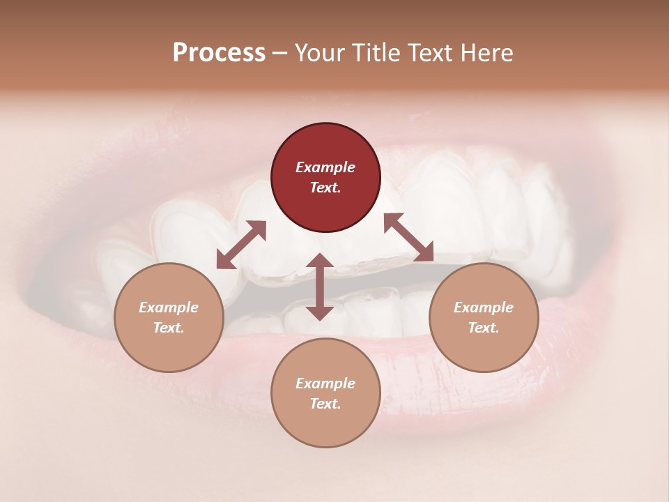 Caucasian Gel Kappa PowerPoint Template