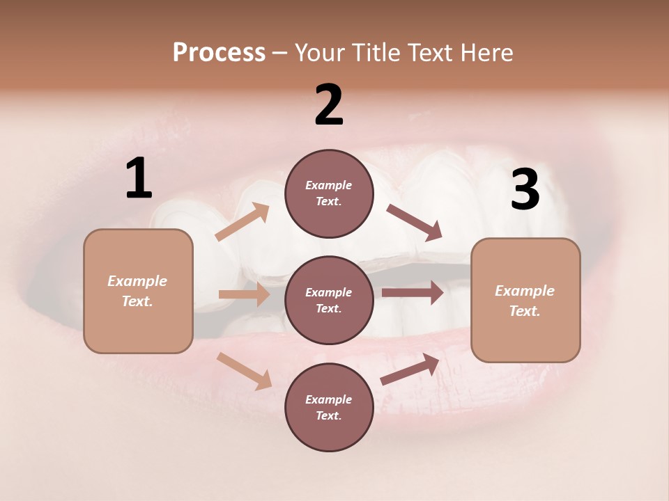 Caucasian Gel Kappa PowerPoint Template