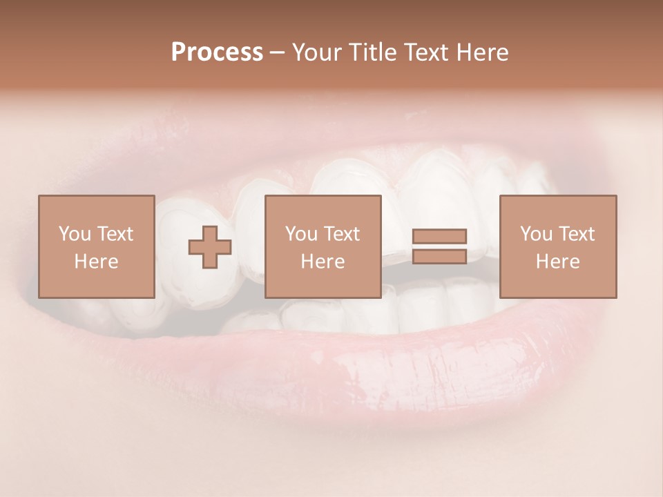 Caucasian Gel Kappa PowerPoint Template
