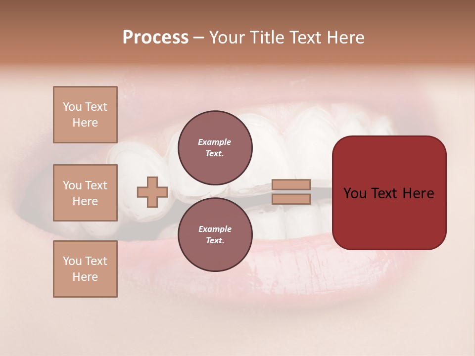 Caucasian Gel Kappa PowerPoint Template